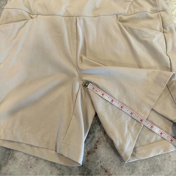 Lady Hagen Khaki Golf Athletic Shorts With Pockets Size M - Picture 7 of 10